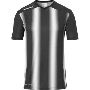 Uhlsport Stripe 2.0 Shirt Korte Mouw Heren - Zwart / Wit | Maat: 3XL