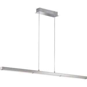 LED Hanglamp Linear met touch dimmer 150 cm - Dimbaar in 3 stappen - Chroom