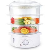 Aigostar Fitfoodie 30CFO - Stoomkoker, 800 W, BPA vrij - Wit