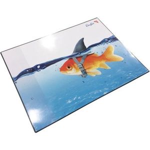 Bureauonderlegger 40x53cm - Golden Sharkfish