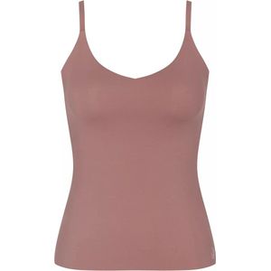 sloggi ZERO Feel 2.0 Spaghetti Top Dames Onderhemd - CACAO - Maat XL