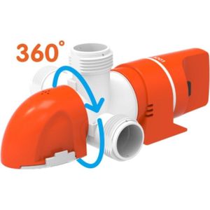 Seaflo Low profile - 24volt - automatische bilgepomp - waterpomp - lenspomp - 70L/minuut - 1100GPH