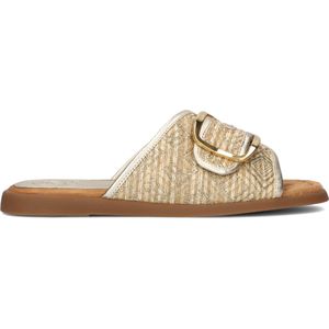 Unisa Slippers / Slides Dames - Cray - Goud - Maat 41