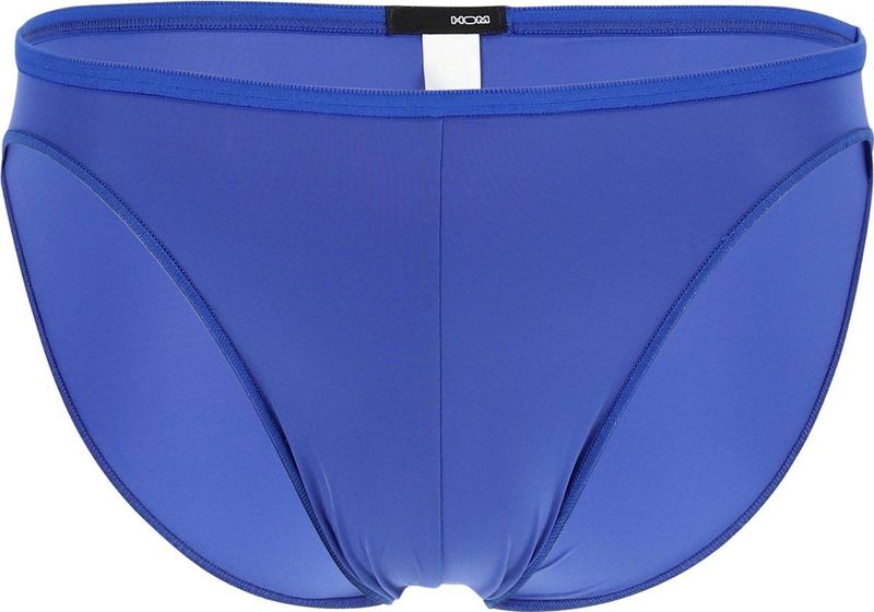HOM - Plumes Micro Briefs (1-pack) - Heren Micro slip microfiber - Blauw - Maat L