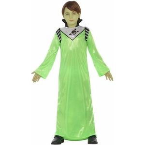 Halloween - Alien Zharor kostuum / verkleedpak voor jongens 140