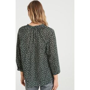 Opus - Blouse Fentura Groen - Vrouwen - Maat 36