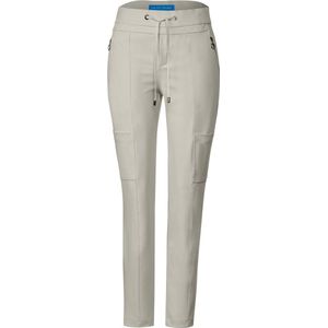 Street One Style LTD QR Bonny Cargo Travel Broek - dolomite stone - Maat 38