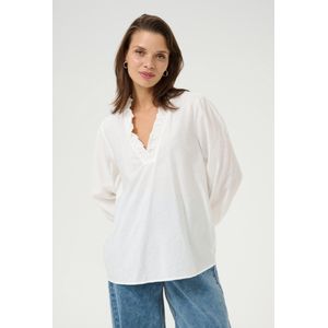 Kaffe Dames Blouse Wit KAsanni