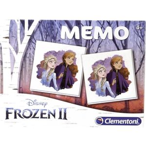 Clementoni - Spel Memo Pocket - Disney Frozen 2 - Kaartspel
