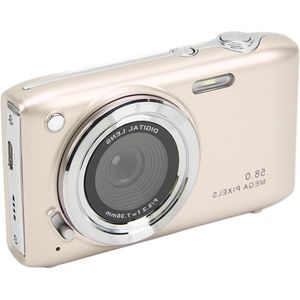 Scherm 288 Inch Camera voor Kinderen - 58MP 4K HD 16x Zoom Autofocus Fotografie Videocamera (Goud) .