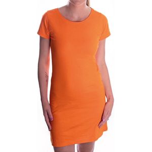 Oranje Koningsdag of supporter jurkje - dames / volwassenen - katoen - EK / WK voetbal jurkje XL