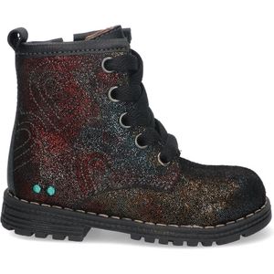 BunniesJR 223788-998 Meisjes Biker Boots - Multicolor - Leer - Veters