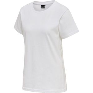 Hummel Damen T-Shirt Hmlred Basic T-Shirt Woman White-M