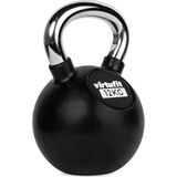 VirtuFit Kettlebell - Rubber/Chroom - 12 kg