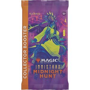 TCG Magic The Gathering Innistrad Midnight Hunt Collector Booster Pack MAGIC THE GATHERING