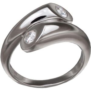 Orphelia Silver 925 Zr-3631;52 Ring Duo Zirconium