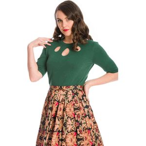 Dancing Days Gebreide trui -4XL- THE MARILYN KNIT Groen