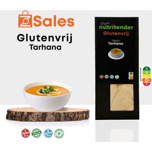 Nutritender Glutenvrije, Lactosevrije en Veganistische Traditioneel Tarhana - 400 Gram - Glutenvrije Producten - Perfecte Mix van Smaak en Gezondheid - Guilt-Free en Ideaal voor Glutengevoeligheid