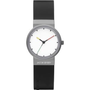 Jacob Jensen - Dames Horloge Analoog Quarz 32020798 One Size - Zwart