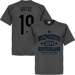 Duitsland Weltmeister Götze T-Shirt - XL