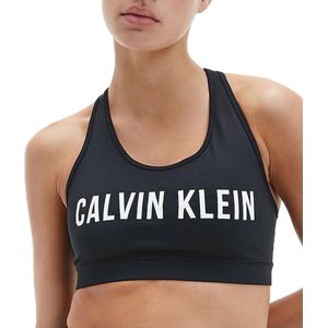 Calvin Klein M Sportbeha - Maat S - Vrouwen - Zwart - Wit