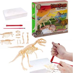 Dinosaurus Opgravingsset | Experimenteerdoos - Fossielen opgraven - Dinosaurus speelgoed - Speelgoed voor kinderen vanaf 5 jaar