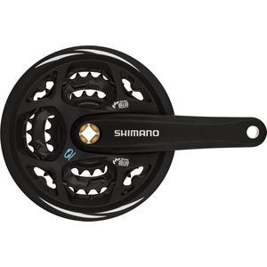 Shimano Crankstel Altus M311 7/8s 42-32-22t 170 Mm Zwart