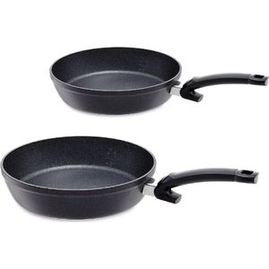 Fissler Adamant Comfort Koekenpannenset, 24+28cm