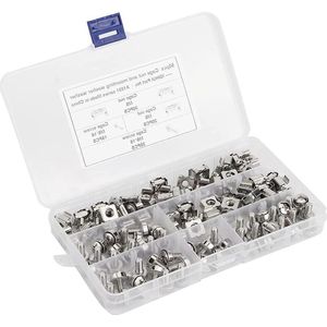 M5 Kooimoeren 50 Stks - Schroef M5x16 Antitrust 50 Stks - Voor Kooimoeren Moeren - Schroeven M5 * 16 - Kooimoeren Moeren .