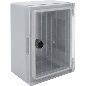 Lege Groepenkast - 350x250x150mm - Velvalux Panoboxpro - Transparant Deksel - Installatiekast - Kunststofkast - Waterdicht IP65