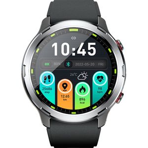 Abisko Andfågel - Premium Sporthorloge met GPS Tracker en Krachtige 300mAh Accu - Grijs