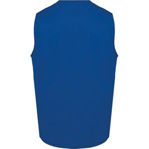 Gilet Unisex S WK. Designed To Work Mouwloos Royal Blue 65% Polyester, 35% Katoen