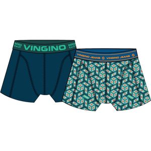 Vingino - Boxershort AQUA 2Pack - Maat: 92-104