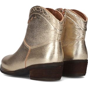 Omoda Lizzy Enkellaarsjes - Enkelboots met rits - Meisjes - Goud - Maat 38