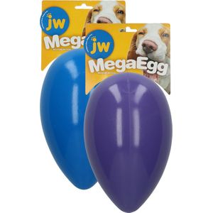 JW Mega eggs - Hondenspeeltje - Hondenbal - Paars - Medium - ø 25 cm
