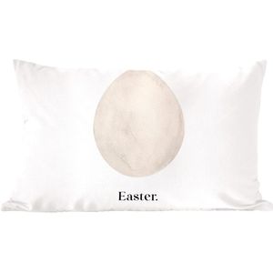 Sierkussens - Kussentjes Woonkamer - 50x30 cm - Quotes - Spreuken - Easter - Pasen