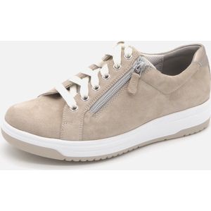 Durea Dames Sneaker - 6291-688-0935 4335 Beige - Wijdte K - Maat 7½ (41)