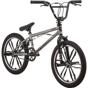 Verkoop Nederland® - Hot Kids - Freestyle - Sidewalk BMX Bike - Beginner Fiets - Jongens En Meisjes - 20-inch Wheels - Hi-Ten Steel Frame - Micro Drive BMX - Zilver