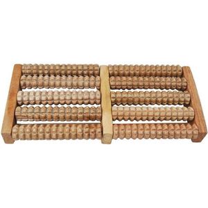 Houten voetmassage roller - Voet massage - Reflexologie - Voetroller