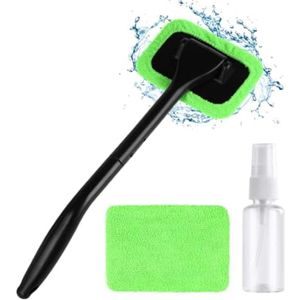 Selbro ® Autoruitreiniger borstel met microvezelpads