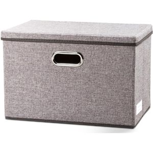 Unyqoos ® Stijlvolle Grote Opvouwbare Opbergdoos met Deksel voor Elke Kamer en Kast
