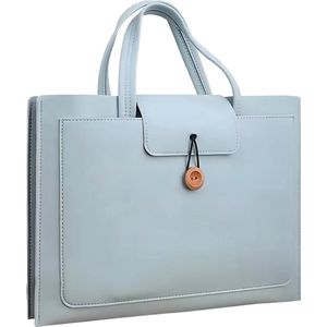 Laptophoes 13 inch & 14 inch - Licht Blauw - Laptoptas Dames / Heren - Voor o.a. 13 inch laptop en 14 Inch laptop - Geschikt voor Macbook Tas