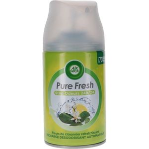 Voordeelverpakking van 2 x Airwick Freshmatic Navul 250 ml Pure Fresh Citroenbloesem