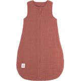 Lässig Babyslaapzak Zomer Muslin GOTS - rosewood 2-6 mnd maat 62/68