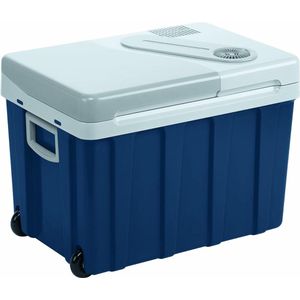 Koelbox Elektrisch Draagbare thermo-elektrische aluminium koelbox 39 liter 12-24 V en 230 V Mini koelkast voor auto en vrachtwagen Koelbox Elektrisch