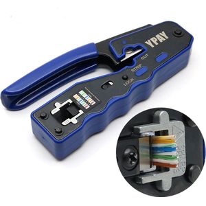 Luxe RJ45 Krimptang - Tang - Kniptang - Gereedschap - Kabel - Kabels - Striptang - Kabelstripper - Klem - Netwerkkabel