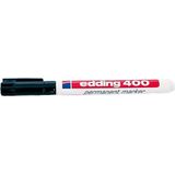 Viltstift edding 400 rond zwart 1mm