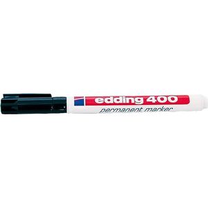 Viltstift edding 400 rond zwart 1mm