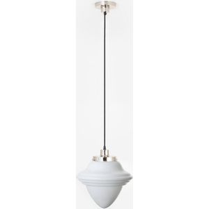 Art Deco Trade - Hanglamp aan snoer Acorn Large 20's Nikkel