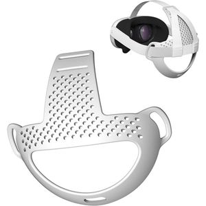 TPU Hoofdkussen voor Meta Quest 3 VR Headset Hoofdband Ondersteuning Pad Vervanging Comfortabele Extra Pad Verminderen Druk Terug Mat Hoofdband Accessoires